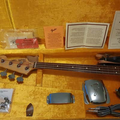 Fender USA Custom Shop Jaco Pastorius Signature fretless American Jazz Bass - Kevin Kaufman image 6