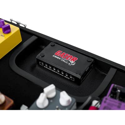 Gator Cases Gig-Box Jr. All-In-One Pedal Board / 3x Guitar Stand- Open Box image 10