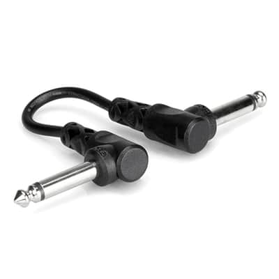 Hosa CFS106 Guitar Patch Cable Molded Angle-Angle - 6'