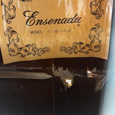 Ensenada CG-105 Classical Acoustic Guitar – Korea – Project / Repair Candidate image 9