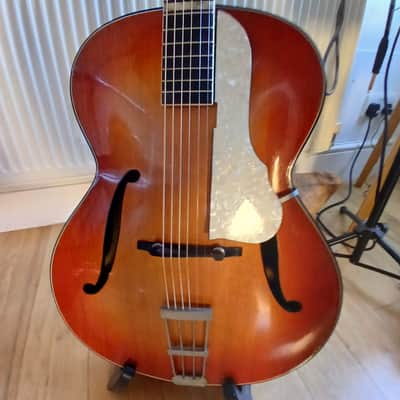 Framus Aristone Super 105 1954 - Orange burst image 2