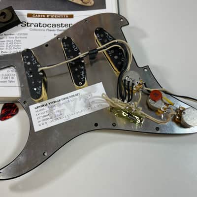 General Vintage Tone full Loaded pickguard SRV for Stratocaster ®️ GVT Austin E Specials pickups Handwound NOS image 10