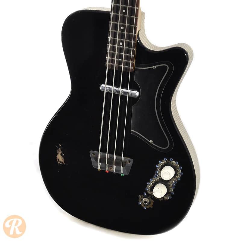 Silvertone 1444 Bass Black 1964 image 2