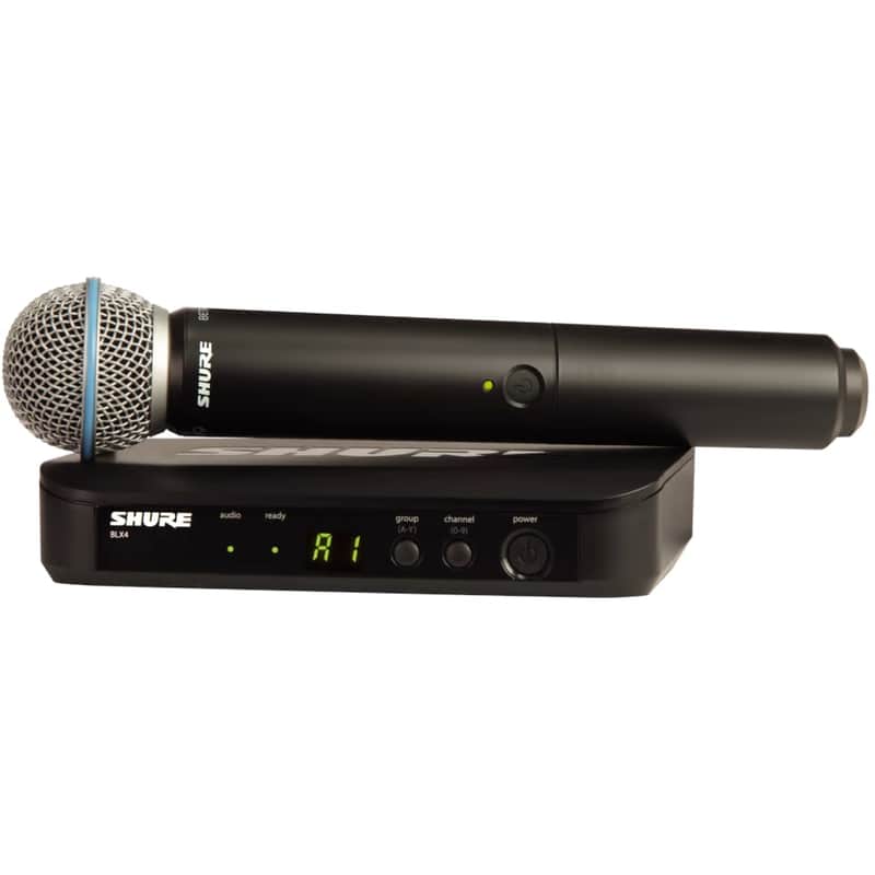 Shure BLX24/B58 Handheld Wireless System with BETA 58A, H11 Band image 1