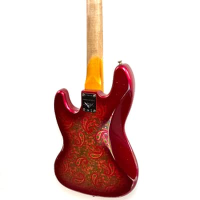 Fender Custom Shop W22 LTD Paisley Jazz Bass  - Heavy Relic image 8