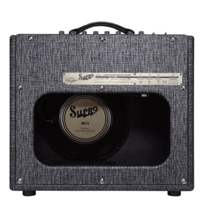 SUPRO 1695T BLACK MAGICK 1959 Classic Style Guitar Combo Amplifier image 3