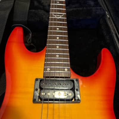 Dean Custom 350 2010s - Trans Amber Burst image 4