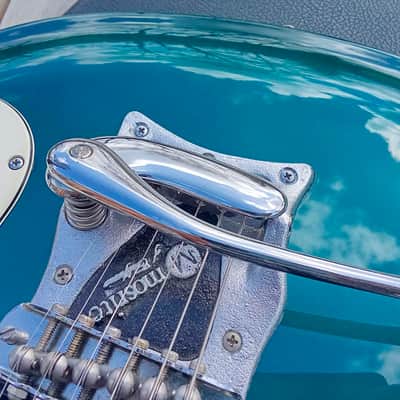 Mosrite Mark I "Ventures model" 1984 - blue ink image 21