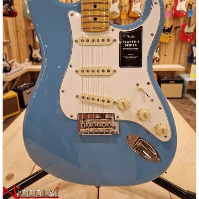 Fender Player II Stratocaster, Maple Fingerboard, Aquatone Blue image 1