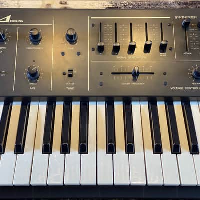 Korg Delta Analog Synthesizer and String Machine like new in Box image 3