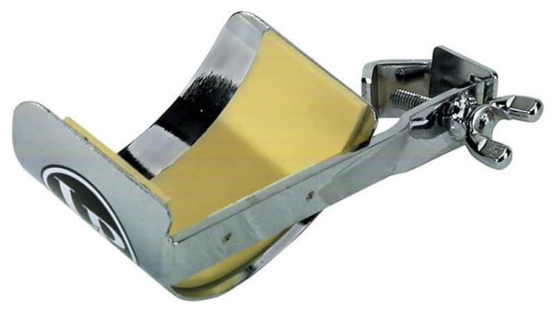 Latin Percussion LP325 Afuche/Cabasa Holder with Mount Chrome image 1