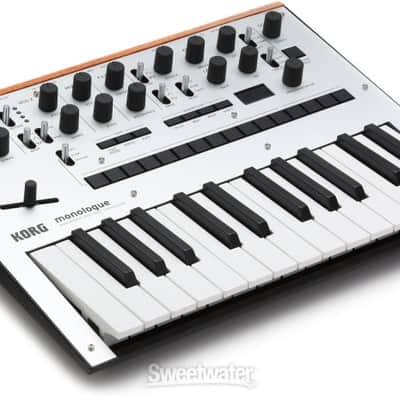 Korg monologue Analog Synthesizer - Silver (MonologueSVd2) image 7