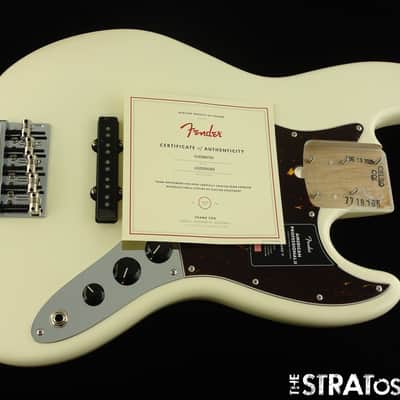Fender American Professional II Jazz V 5 String Bass LOADED BODY Olympic White image 2