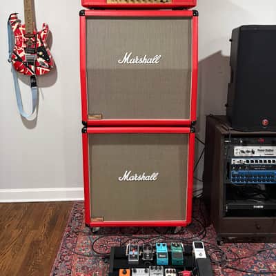 Marshall 1959 SLP Full Stack 2012 - Red Levant image 1