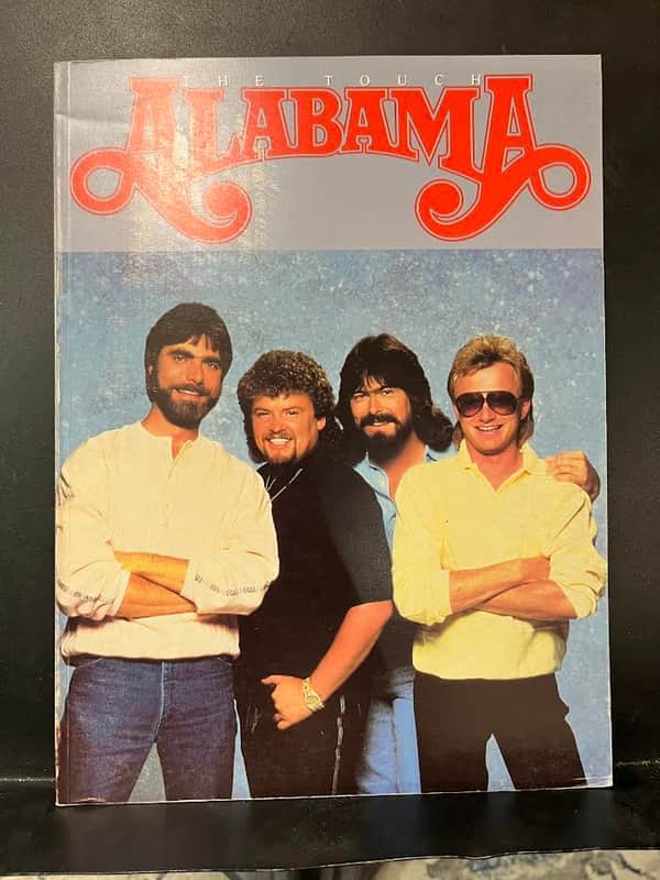 Warner Bros "Alabama" Sheet Music Book "The Touch" image 1