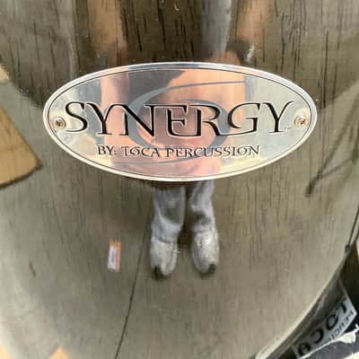 Toca Synergy 2300TB 10" & 11" Conga Set – Transparent Black w/ Double Stand & Tuning Wrench – Used Bild 4