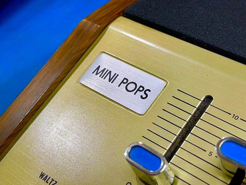 Korg Mini Pops 7 - Collector’s condition with all accessories, total restored. Oxygène, Équinoxe, etc. image 1