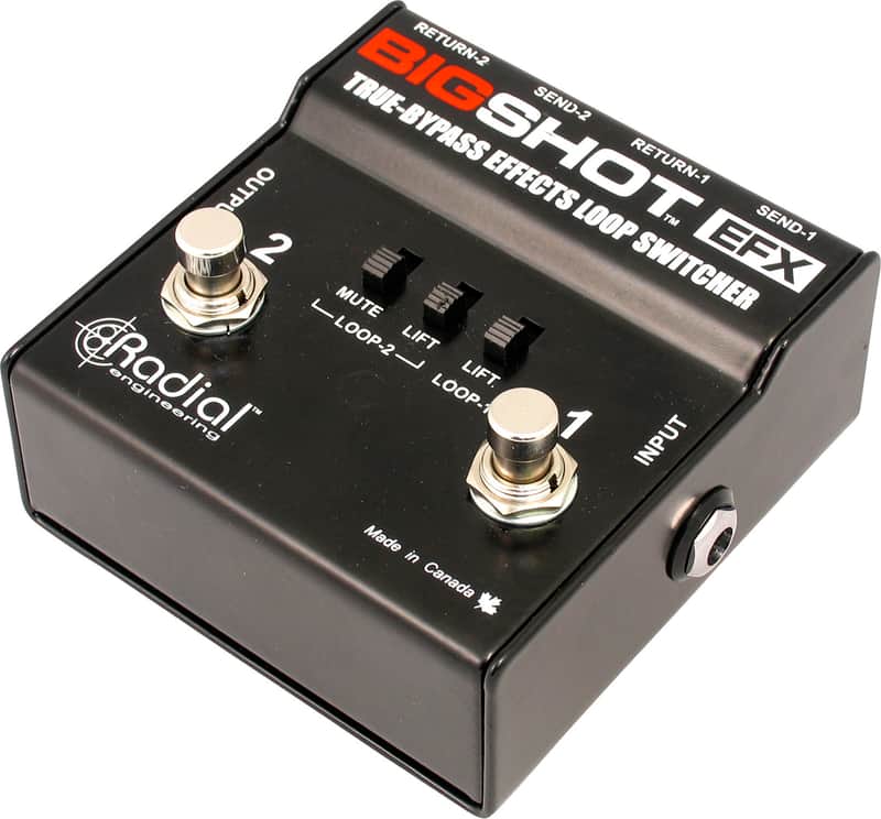 Radial BigShot EFX True-Bypass Effects Loop | Reverb