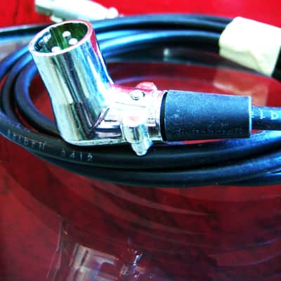 Vintage RARE 1950's American D9A / D9AT dual dynamic cardioid microphone chrome w Belden cable D8T D4T D6T image 18