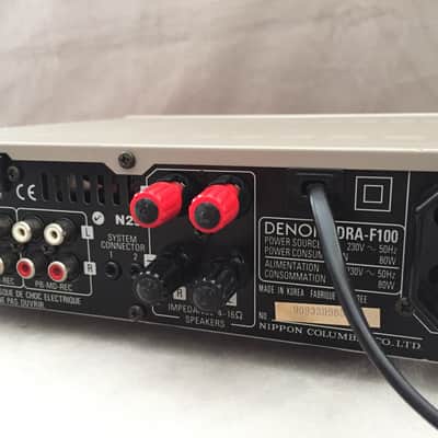 AMPLIFICATEUR AMPLI TUNER DENON DRA-F100 HIFI RECEIVER PHONO TAPE ( D-F100 ) image 8