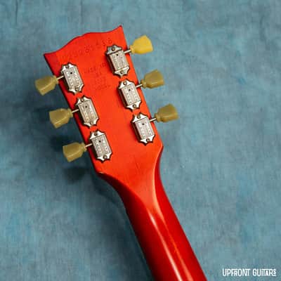 USED Gibson Les Paul LPJ Satin Cherry 2013 Electric Guitar w/OHSC image 8