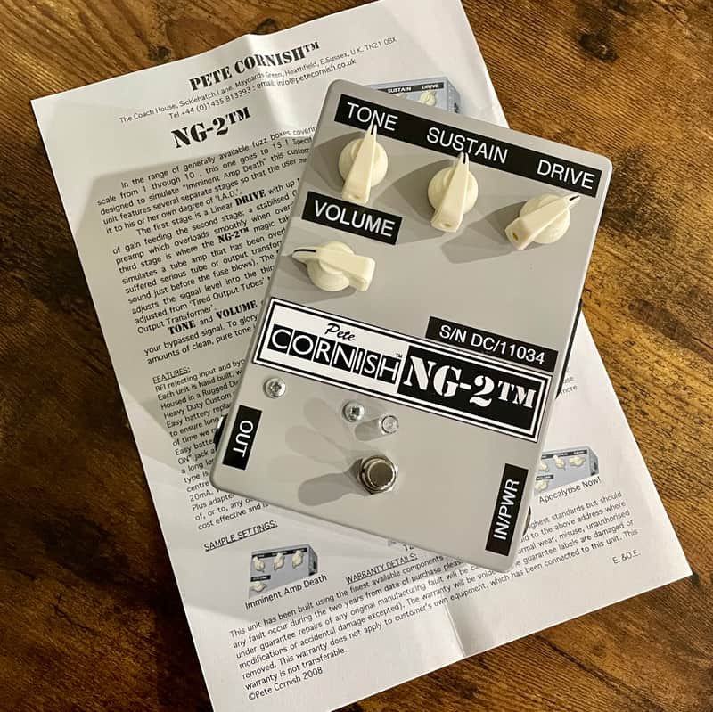 Pete Cornish NG-2 Fuzz ~ John Mayer! | Reverb