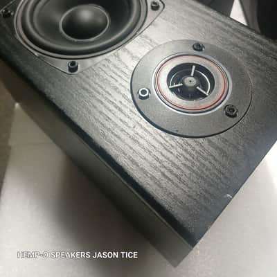 STEREO SPEAKERS MONITORS  UPGRADED MODEL 2 WAY AIR CORE and POLY  FILM CAPS  4" POLY MICA BUTYLENE BOOKSHELF SURROUND SATELITE SPEAKERS image 7