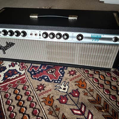 Fender Bassman 135 2-Channel 135-Watt Guitar Amp Head 1977 - 1980 - Silverface image 1