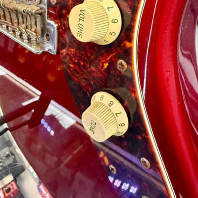 Fender Jagmaster HH Made In Japan, Candy Apple Red - Pre Owned image 7