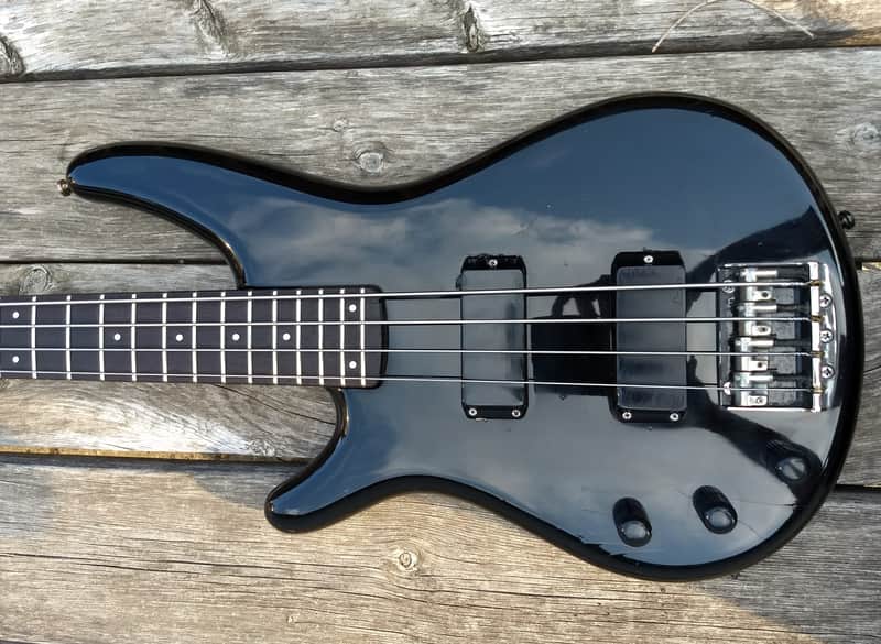Lefty 1986 Ibanez RB850 RoadStar II Bass MIJ  Black with OHSC image 1
