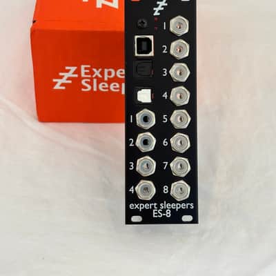 Expert Sleepers ES-8 USB Audio Interface Eurorack Synth Module - Black image 1