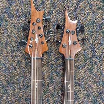 Custom Exotic Double Neck 8/4 Natural image 3