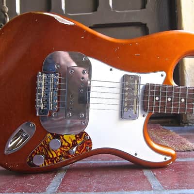 Pre-Order Waterslide Coodercaster Strat/Tele+Lollar 'Supro' Lap Steel, Mojo,Teisco Gold Foil Pickups image 6