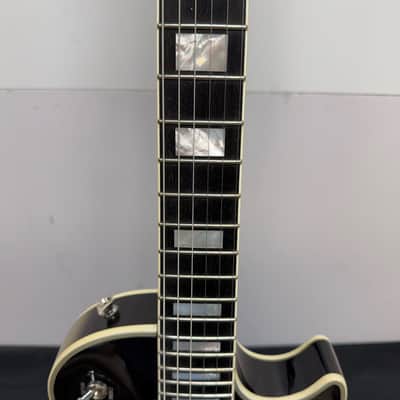 Used Epiphone Les Paul Custom Adam Jones Signature Electric Guitar Silver Burst with Original Case 2024 image 7