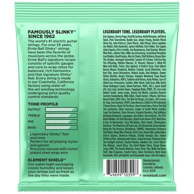 Ernie Ball Hyper Slinky Nickel Wound Electric Guitar Strings 8-42 Gauge image 2