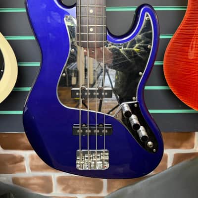 Fender Standard Jazz Bass Midnight Blue 1999 Electric Bass image 4