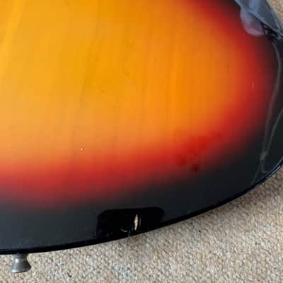 Zenta 1960’s Guitar Japan SUNBURST image 9