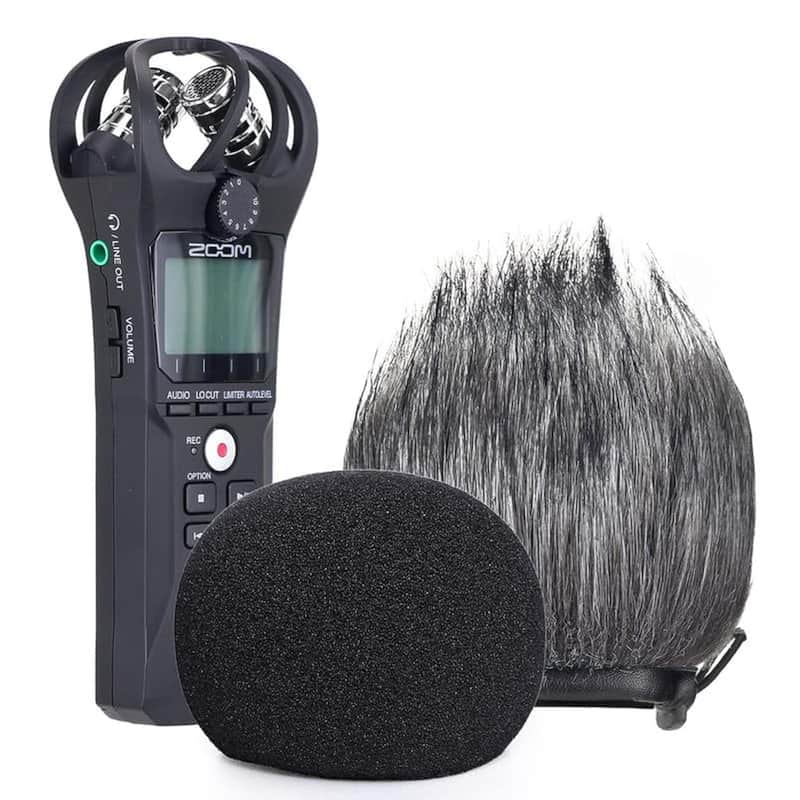 2025 YOUSHARES Zoom H1N Handy Recorder Windshield With Foam Co...