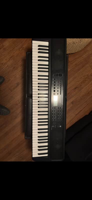 Yamaha PSR-EW320 76-Key Portable Keyboard 2024 - Present - Black image 1