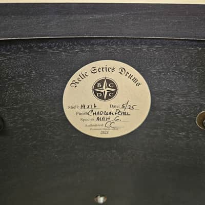 Bucks County Drum Co. 24-16-13" Relic Series Mahogany Drum Kit image 16
