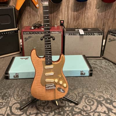 Fender Rarities Series Quilt Maple Top American Original '60s Stratocaster with Rosewood Neck 2019 - Natural image 1