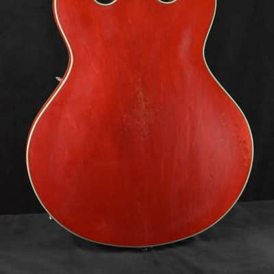 Eastman T64/V-RD Thinline Bigsby Antique Varnish Red Finish image 5