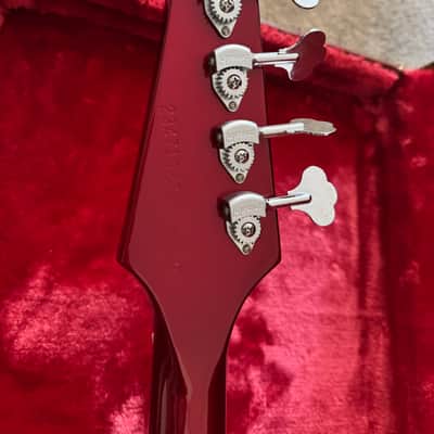 Like NEW 🇺🇸USA Gibson Thunderbird NR  bass guitar - super butter action - Sparkling Burgundy image 4