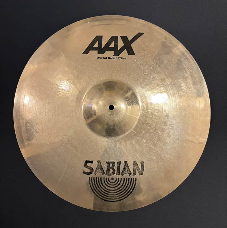 Sabian 20” AAX Metal Ride Cymbal 3100g (RARE!) image 1