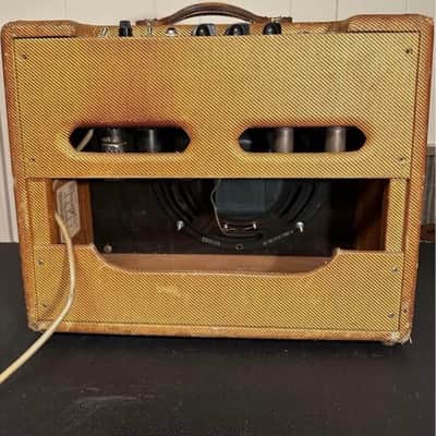 Fender Deluxe 1958 - Original Tweed Finish image 6