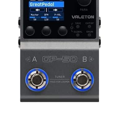 Valeton GP-50 Multi-Effects Processor and Snap Tone & IR Loader image 1