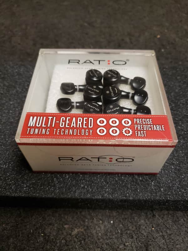 Grapthech PRL-8731-BO Locking Tuner Set 2018-Current - Black image 1