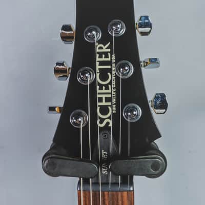 2015 Schecter USA Custom Shop Sunset Classic II Trans Sky Blue #15-08020 image 4