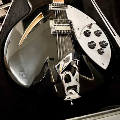 Minty Rickenbacker 360/6 2012 in Jetglo played >10 hrs image 3