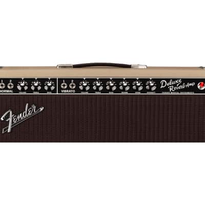 Used Fender Tone Master Deluxe Reverb 100-Watt 1x12" Combo Amp - Blonde image 4